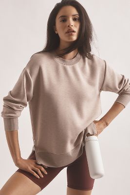 Varley Gabriella Sweatshirt In Beige