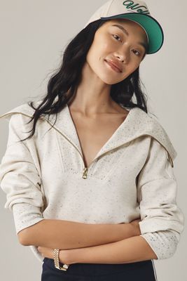 (取寄) バーリー レディース ニーアム ジップ スルー Varley women Niamh Zip Through Ivory Marl Niamh Zip Through - Light Taupe | Varley