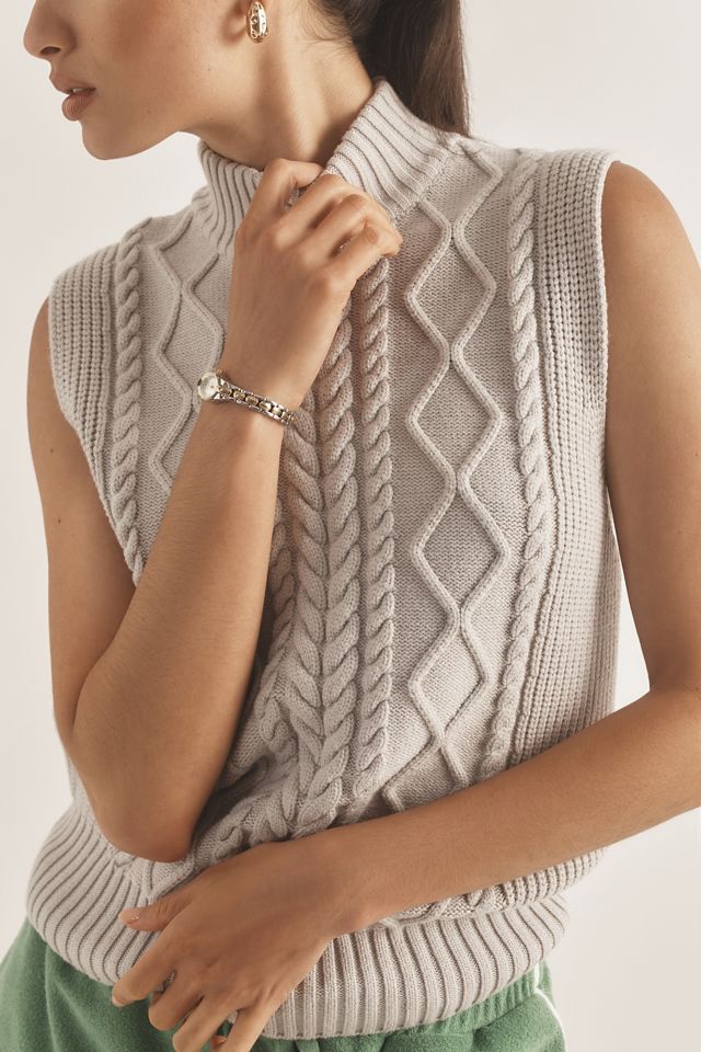 Varley Joliette Roll-Neck Sweater Vest #3