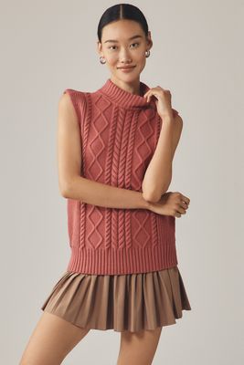 Varley Joliette Roll-Neck Sweater Vest