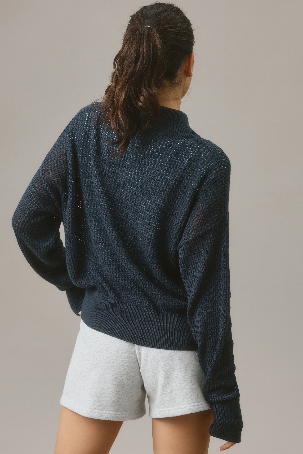 Varley Aurora Half-Zip Knit Pullover