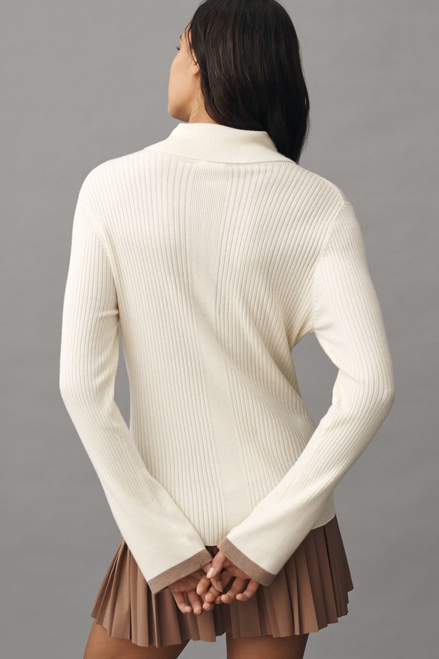 Varley Ravena Rib-Knit Turtleneck Sweater #2