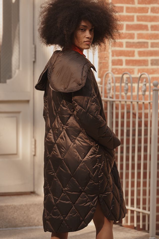 Varley Frisco Longline Quilted Coat | Anthropologie