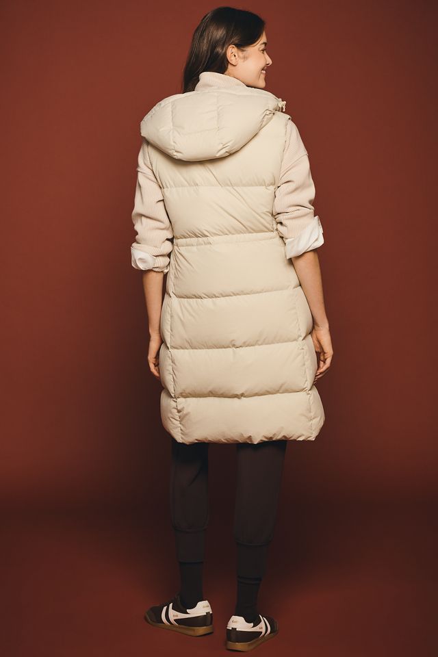Varley Irving Sleeveless Down Parka Coat | Anthropologie