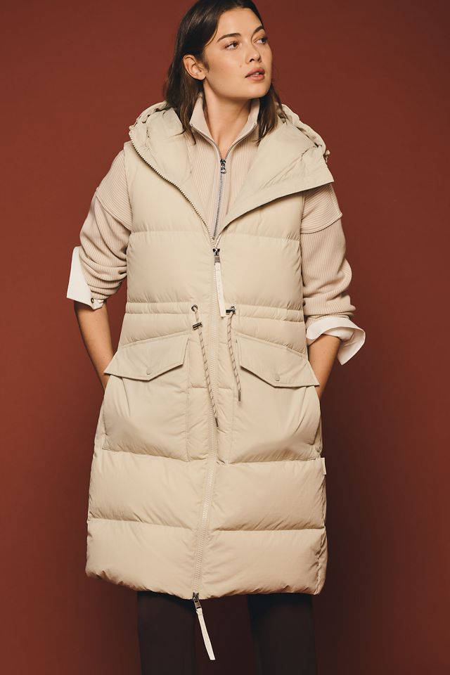 Varley Irving Sleeveless Down Parka Coat | Anthropologie
