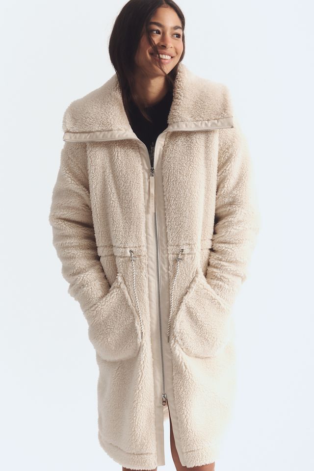 Varley Logan Sherpa Coat #1