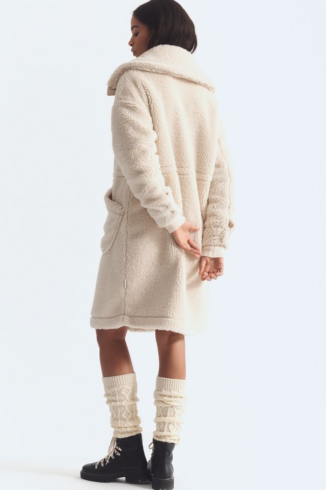Varley Logan Sherpa Coat #3