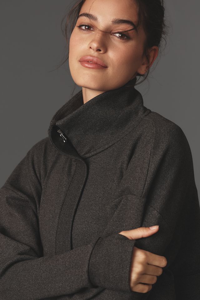 Varley Rozanna Long-Sleeve Zip-Up Sweatshirt #3