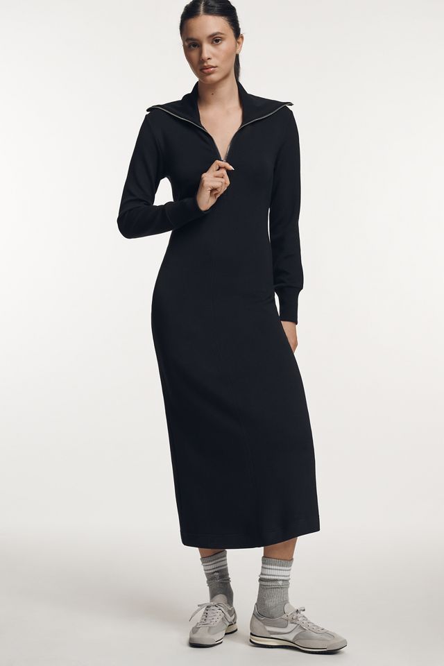 Varley Alexis Half-Zip Midi Dress #3
