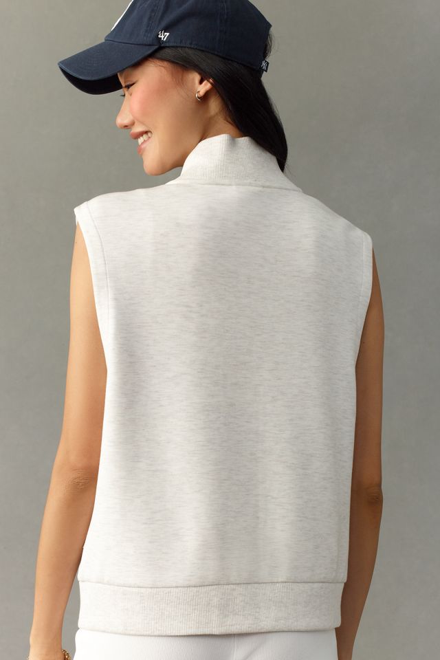 Varley Vicky Collared Button-Front Gilet #1