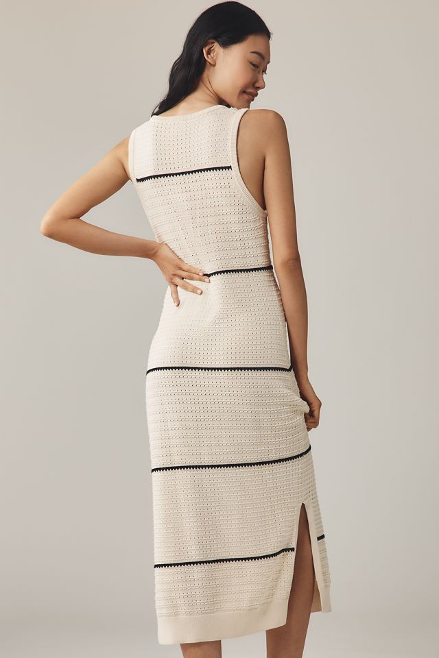 Varley Scott Scoop-Neck Sleeveless Midi Dress #1