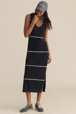 Varley Scott Scoop-neck Sleeveless Midi Dress