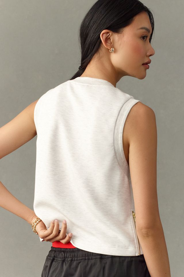 Varley High-Neck Crop Tank Top #1