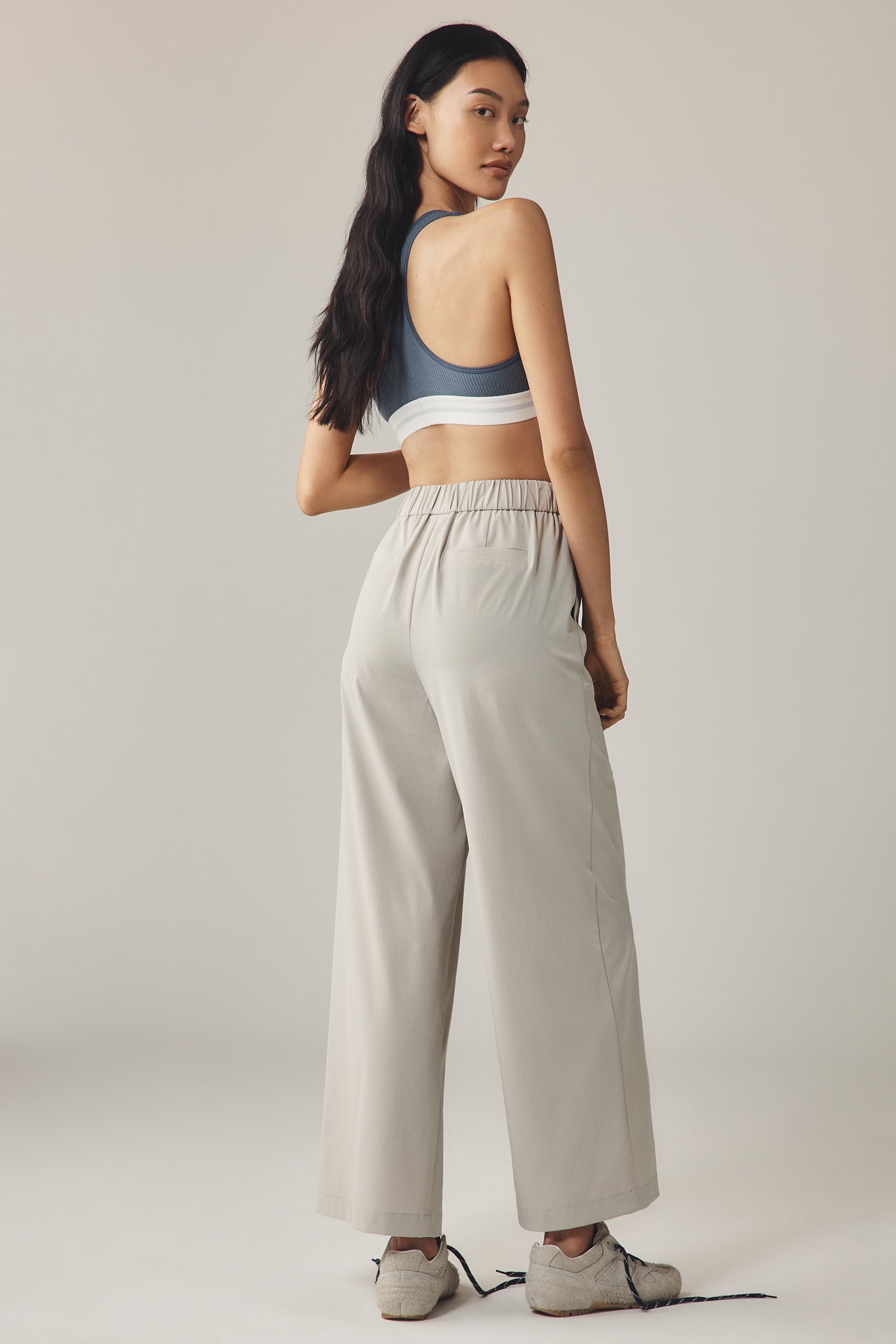 Varley Kayson Wide-Leg Pull-On Pants