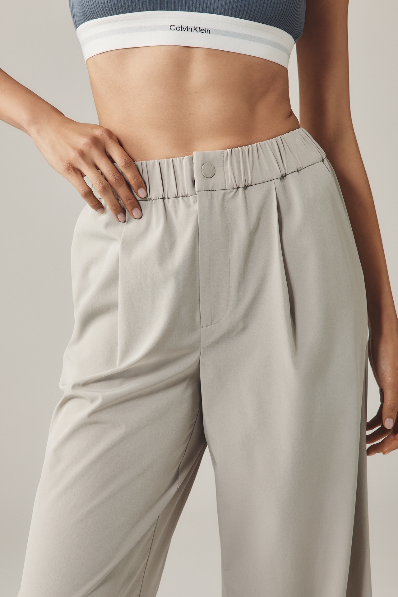 Varley Kayson Wide-Leg Pull-On Pants