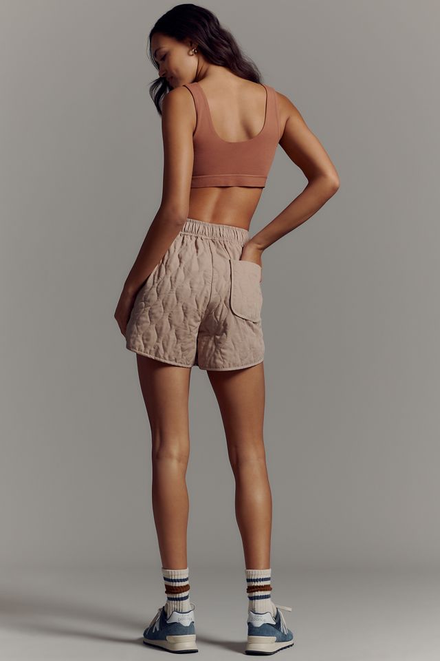 Varley Catrine Quilted Drawstring Shorts #2