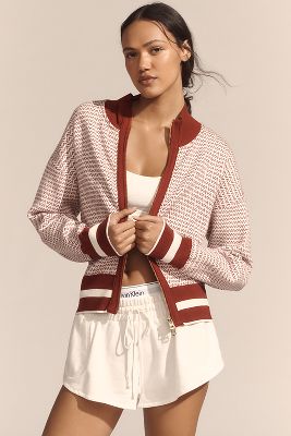 Varley Front-zip Knit Jacket