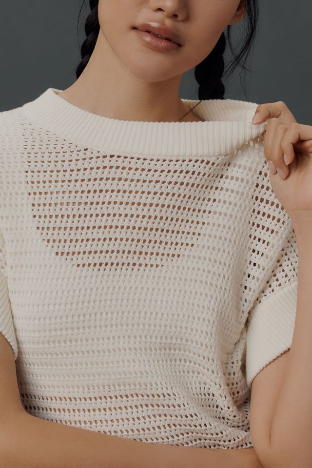 Varley Corvallis Short-Sleeve Knit Top #1