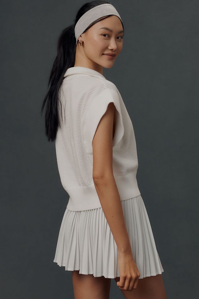 Varley Fulton Short-Sleeve Half-Zip Crop Pullover #3