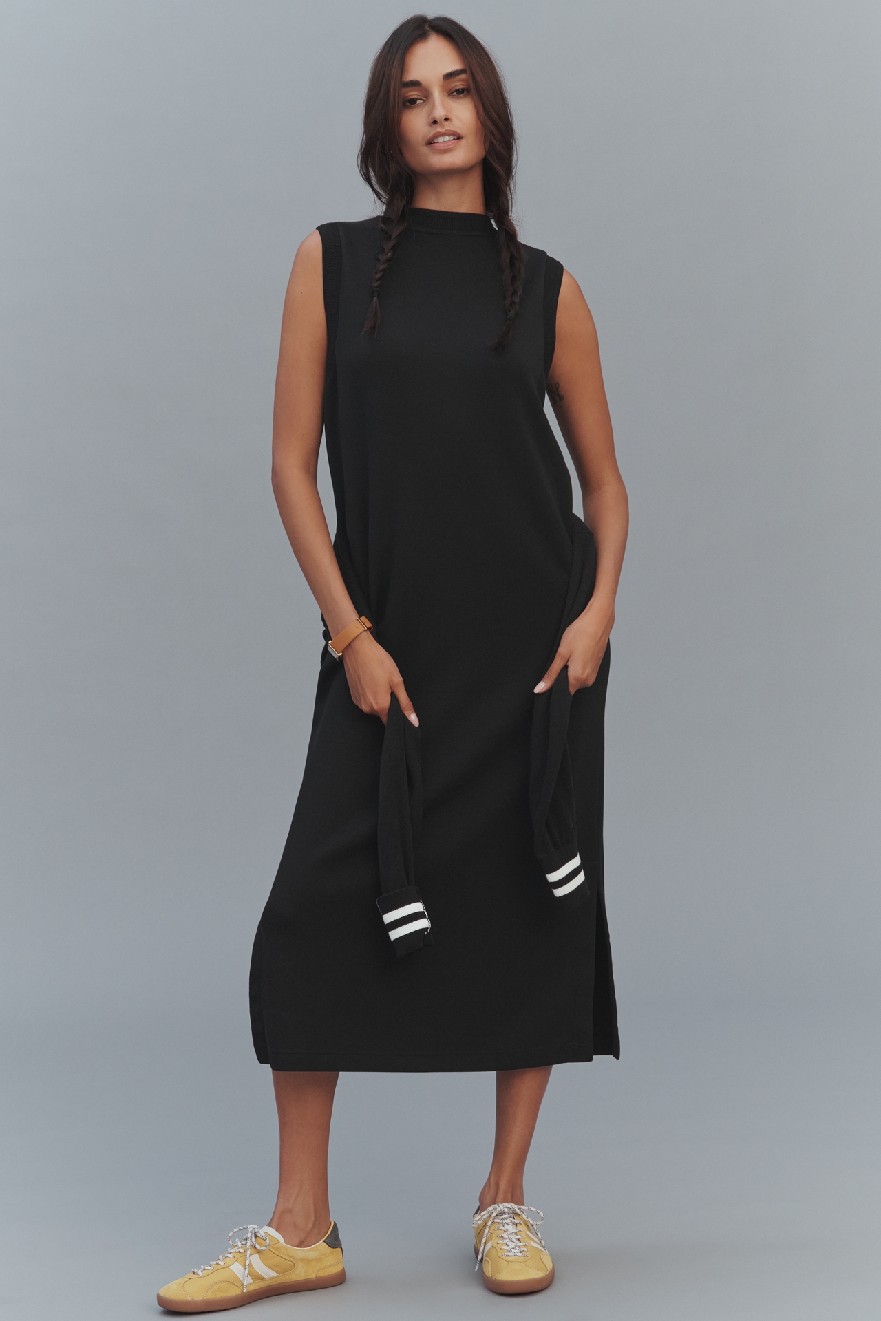 Varley Beatrice Sleeveless Midi Dress