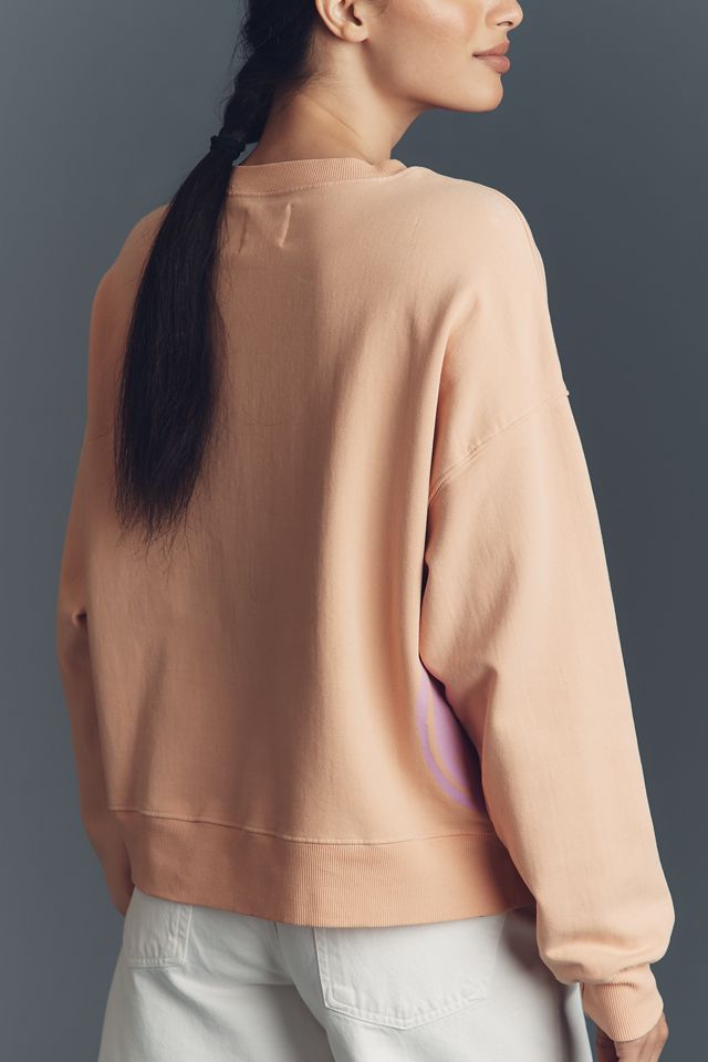 Electric & Rose Peace Graphic Crew-Neck Sweathirt #1