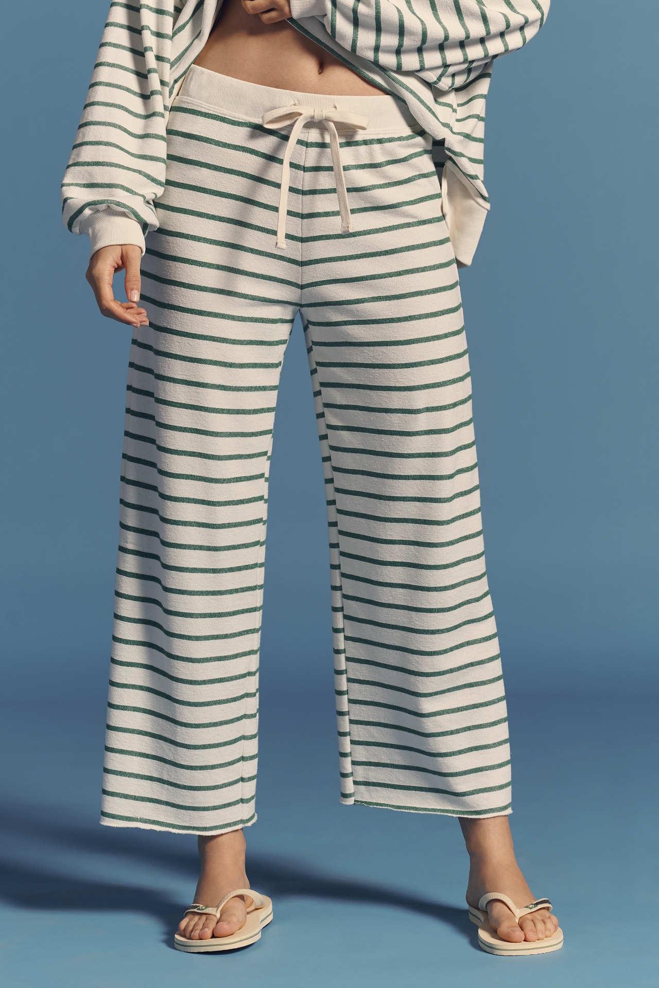 Electric & Rose Striped Ojai Crop Pants