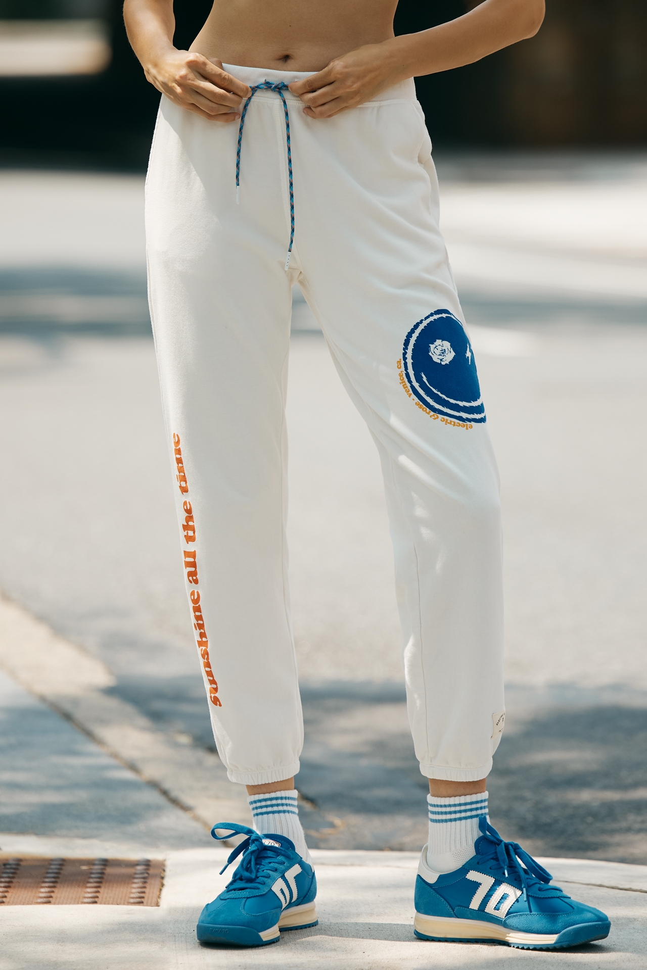 Electric & Rose Smiley Graphic Sweatpants