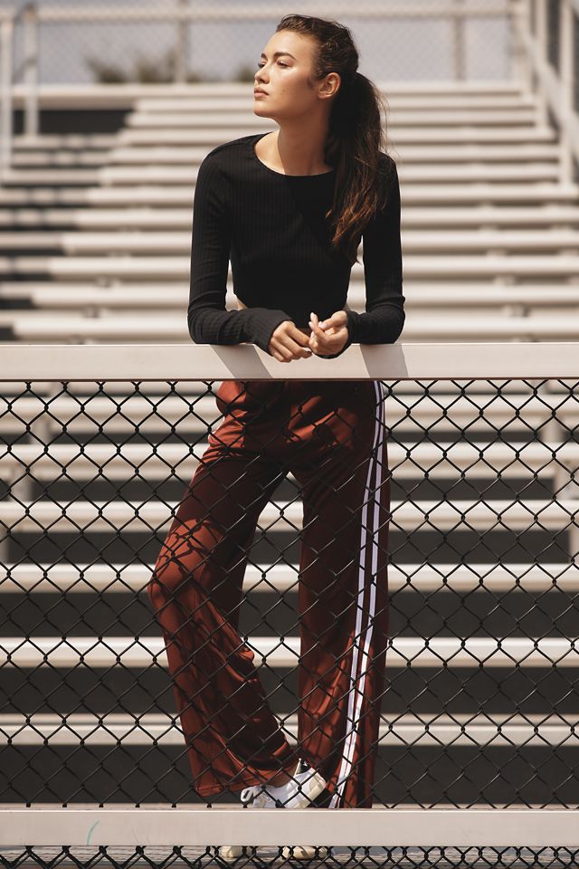 Reebok Long-Sleeve Crop Top | Anthropologie