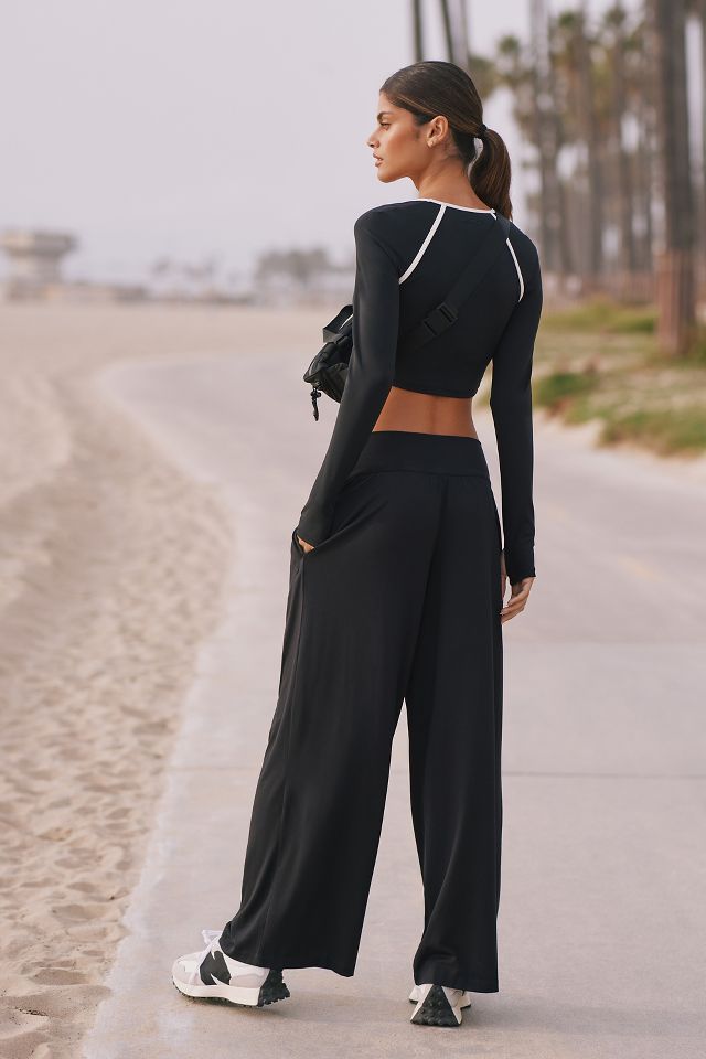 Sweaty Betty Wide Leg Pants Anthropologie