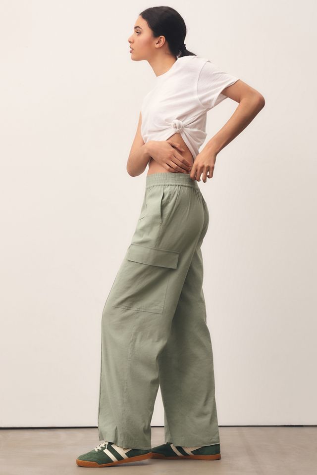 Sweaty Betty Summer Stretch Linen Utility Pants #2