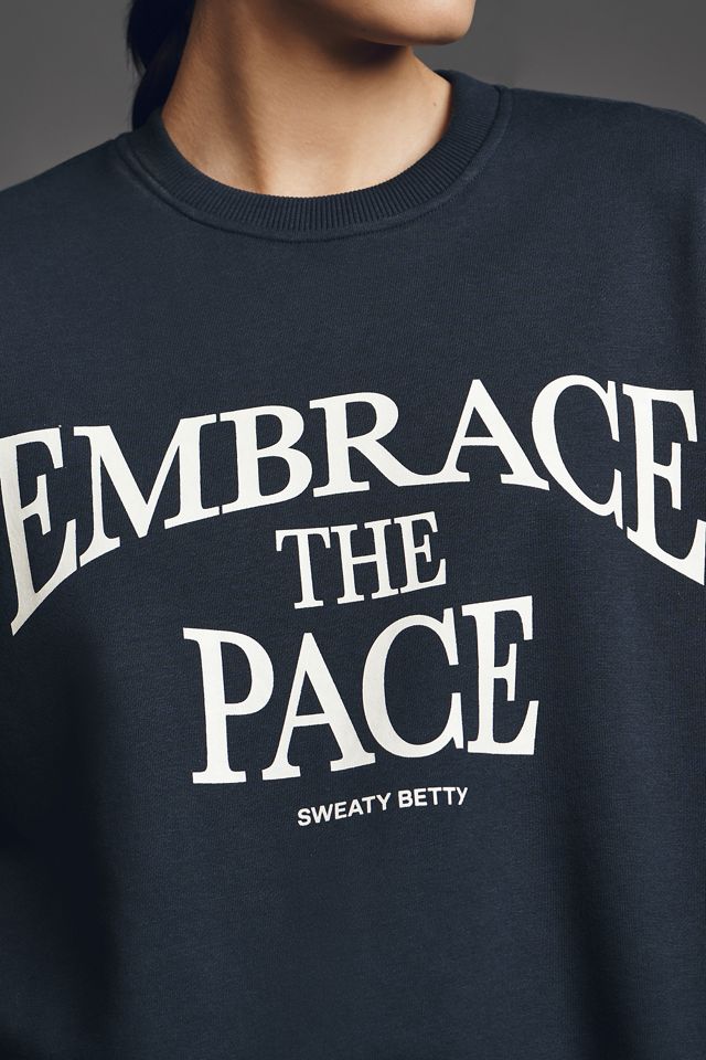 Sweaty Betty Embrace the Pace Graphic Sweatshirt #3