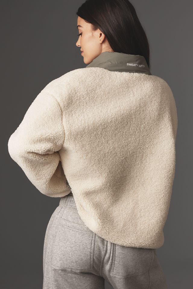Sweaty Betty Wilderness Reversible Sherpa Jacket #1