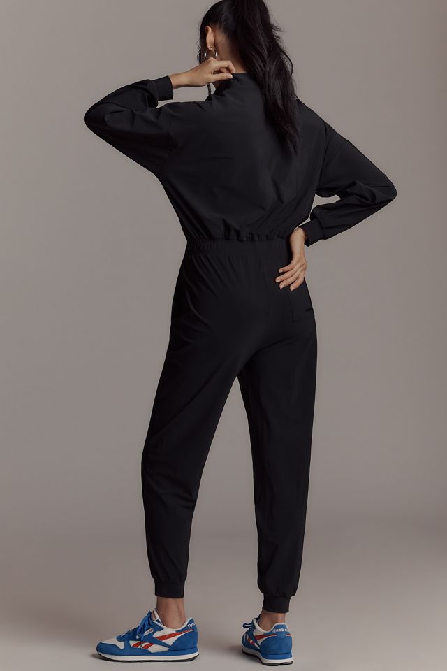 Sweaty Betty Explorer Long-Sleeve Jogger Jumpsuit | Anthropologie