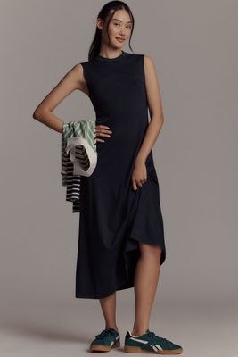 WeWoreWhat Sleeveless Ruffle A-Line Midi Dress