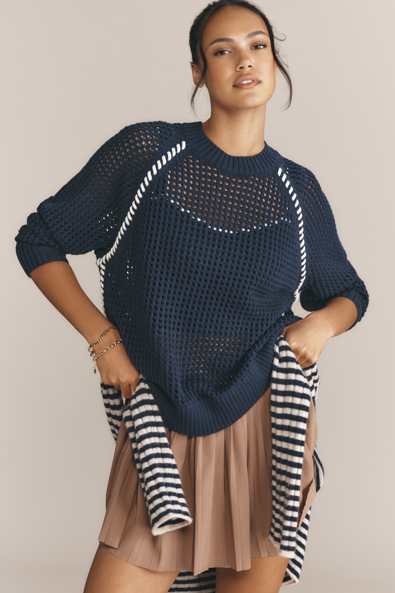 Sweaty Betty Whipstitch Pullover Sweater