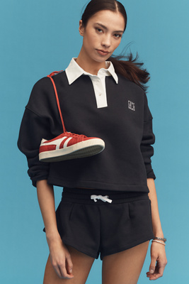 Port De Bras Cotton-blend Pull-on Shorts