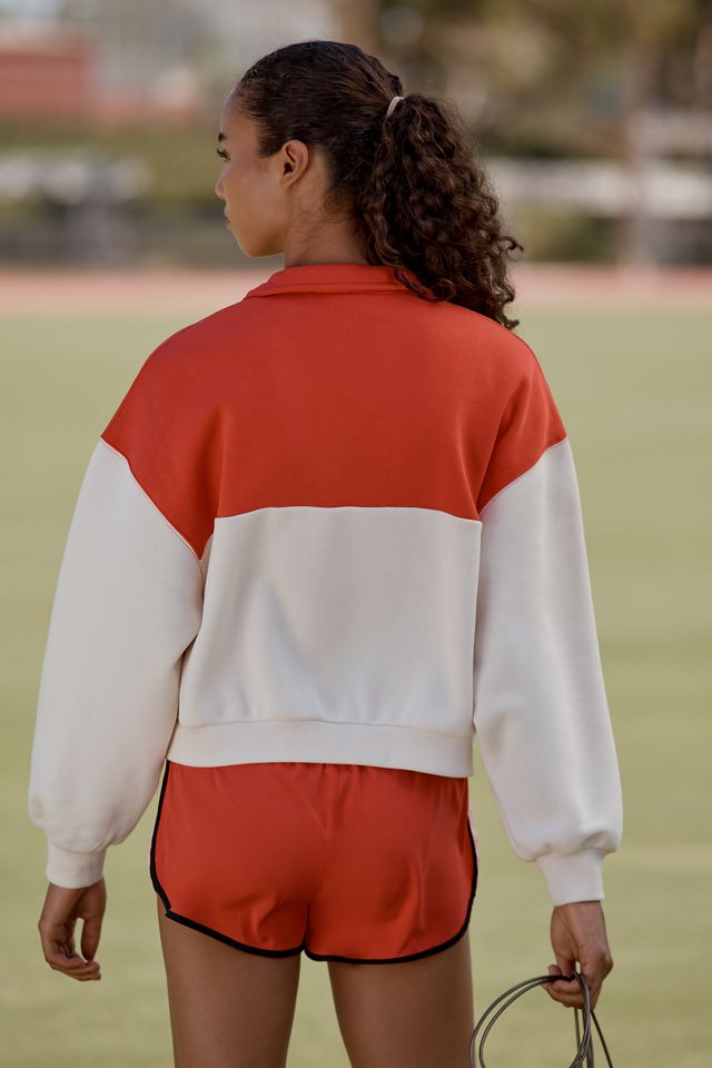 PE Nation Centre Field Quarter Zip Pullover #1