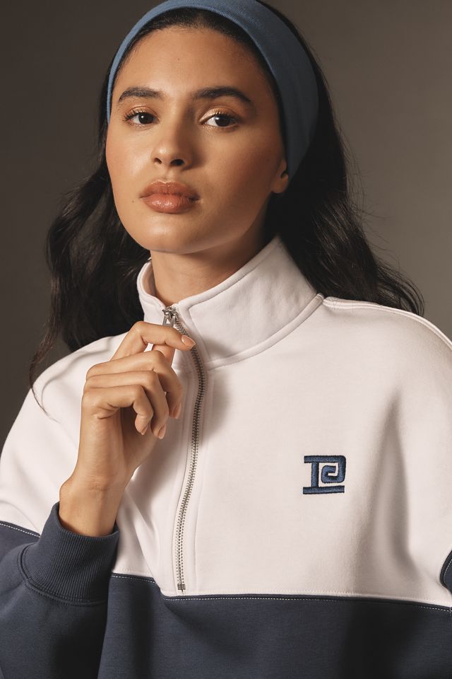 PE Nation Centre Field Quarter Zip Pullover #3