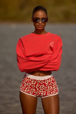 P.e Nation Reverie Sweatshirt In Red