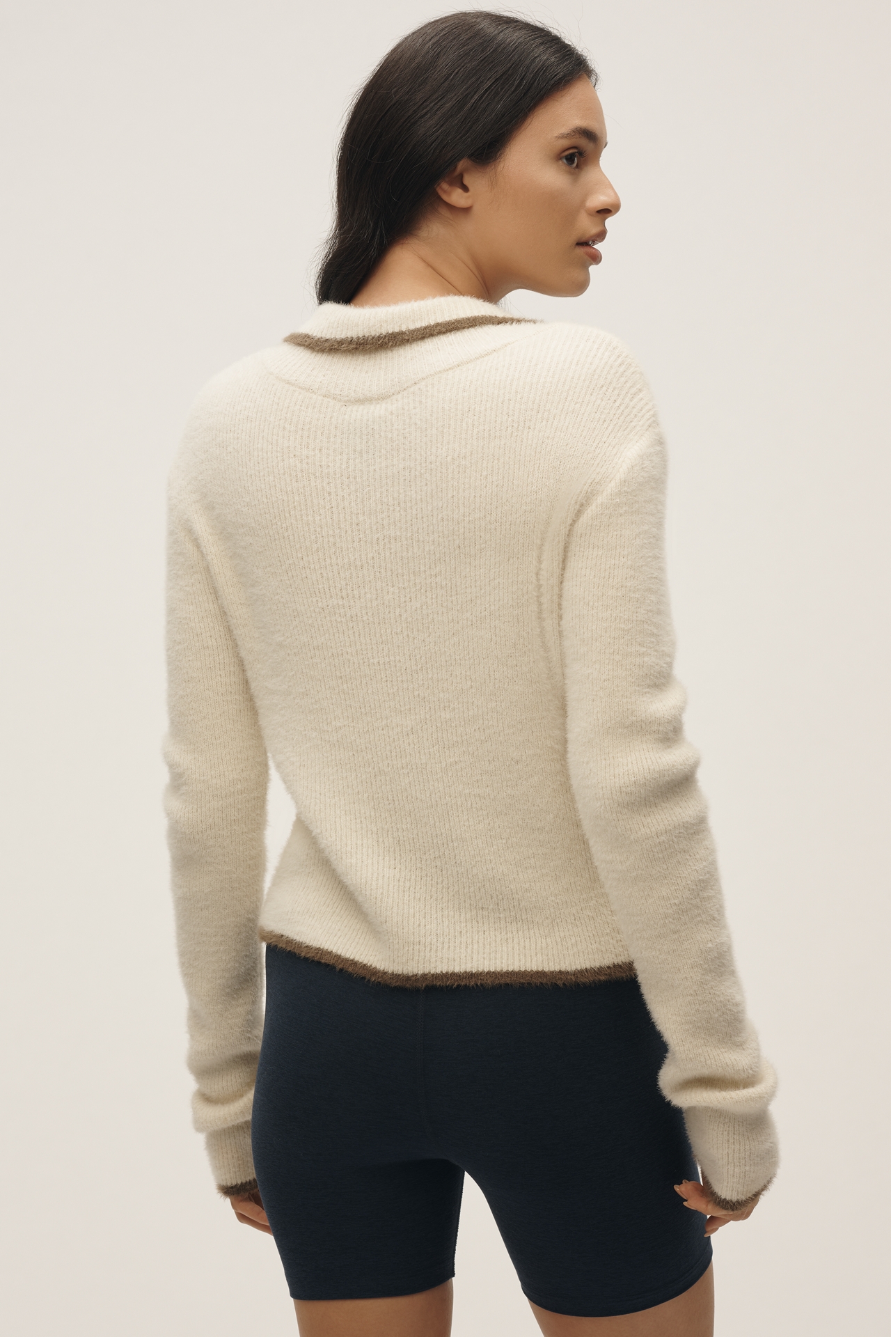 PE Nation Ignite Zip-Neck Pullover Sweater