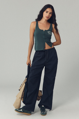 P.e Nation Discovery Cotton Pants In Multi