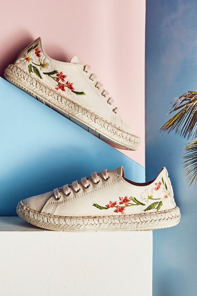 Maypol Embroidered Espadrille Sneakers #5