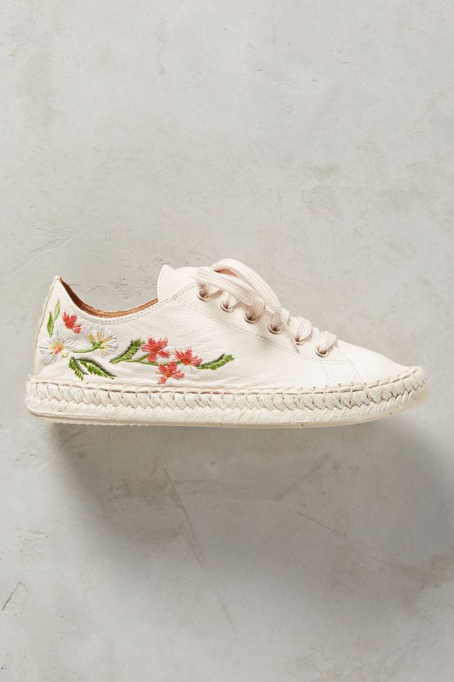 Maypol Embroidered Espadrille Sneakers #1