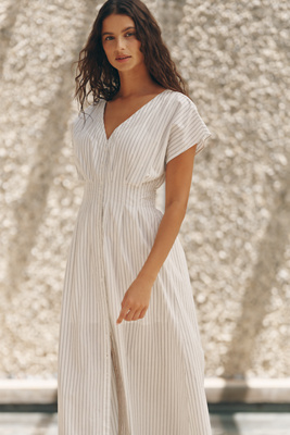 Z Supply Sanna 100% Cotton Midi Dress | Anthropologie