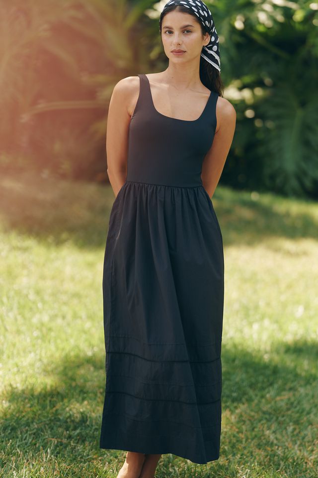 Z Supply Johanna 100% Cotton Midi Dress #1