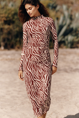 Z Supply Sevilla Mesh Midi Dress | Anthropologie
