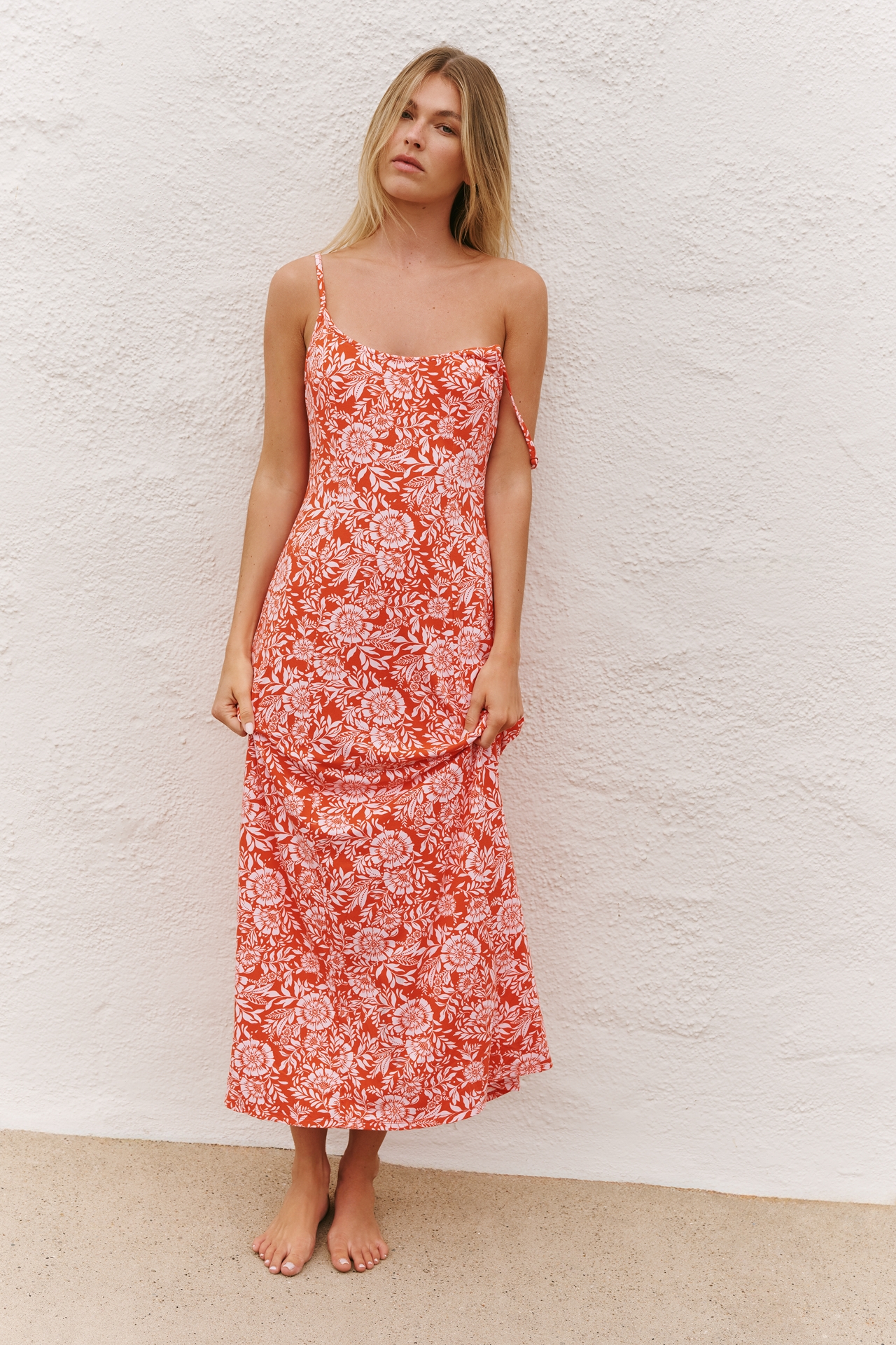 Z Supply Charisma Ona Cotton Midi Dress