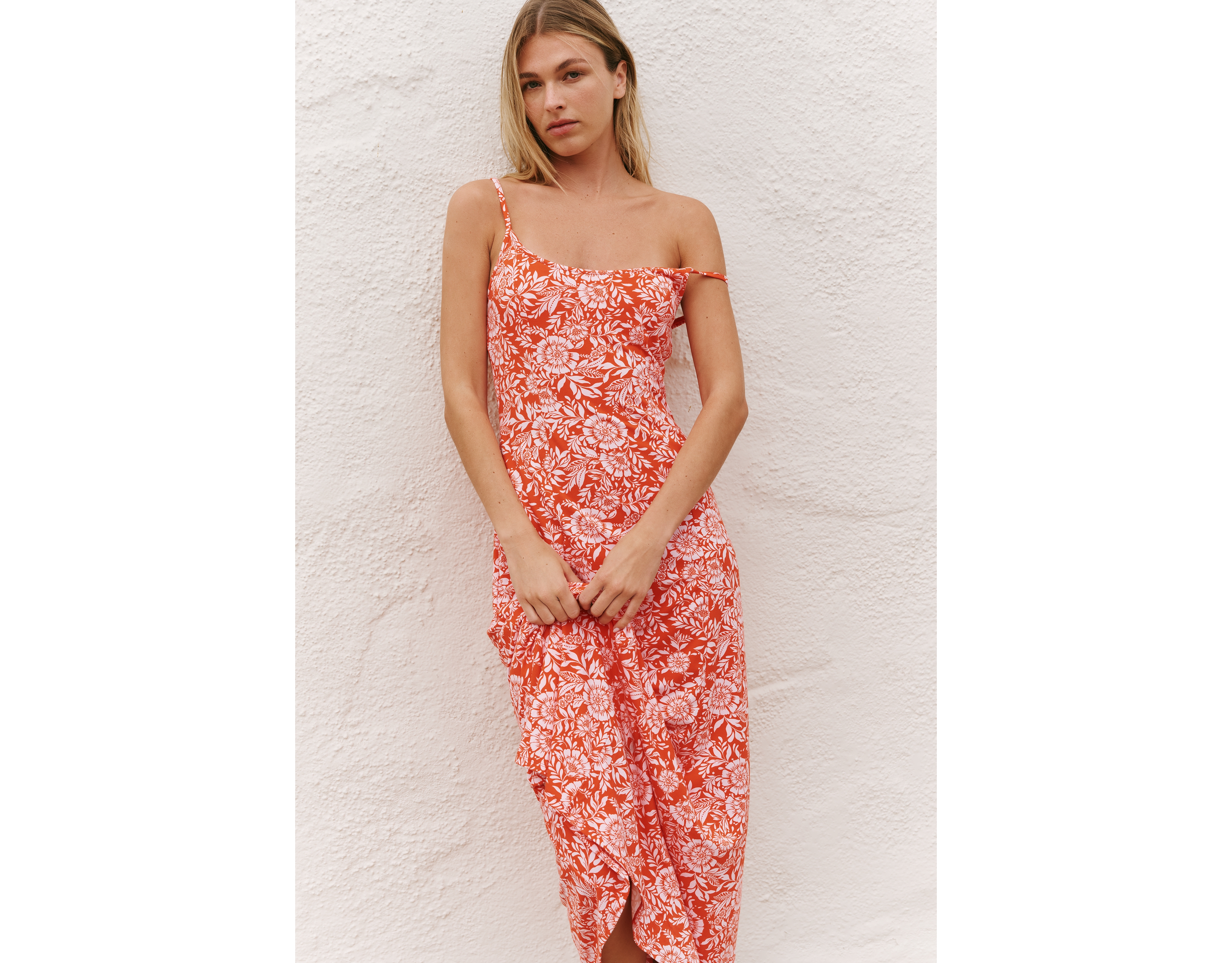 Z Supply Charisma Ona Cotton Midi Dress