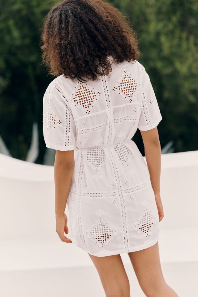 Z Supply Annabelle Cotton Eyelet Shirtdress #2