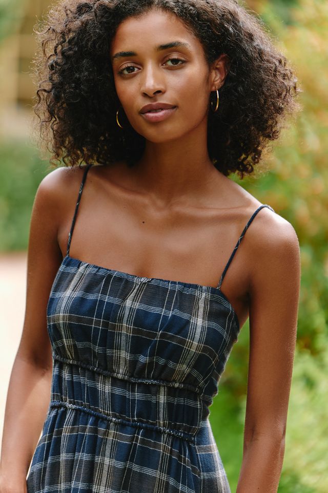 Z Supply Evermore Plaid Midi Dress #3